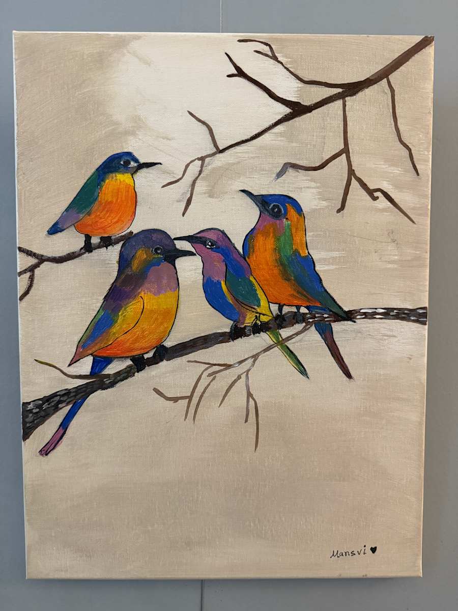 The Watchers of Quiet Joy by Mittal Sompura 