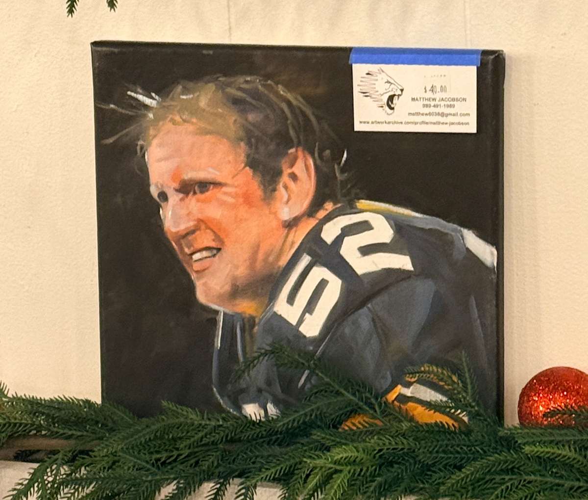 Mike Webster by Matthew Jacobson 