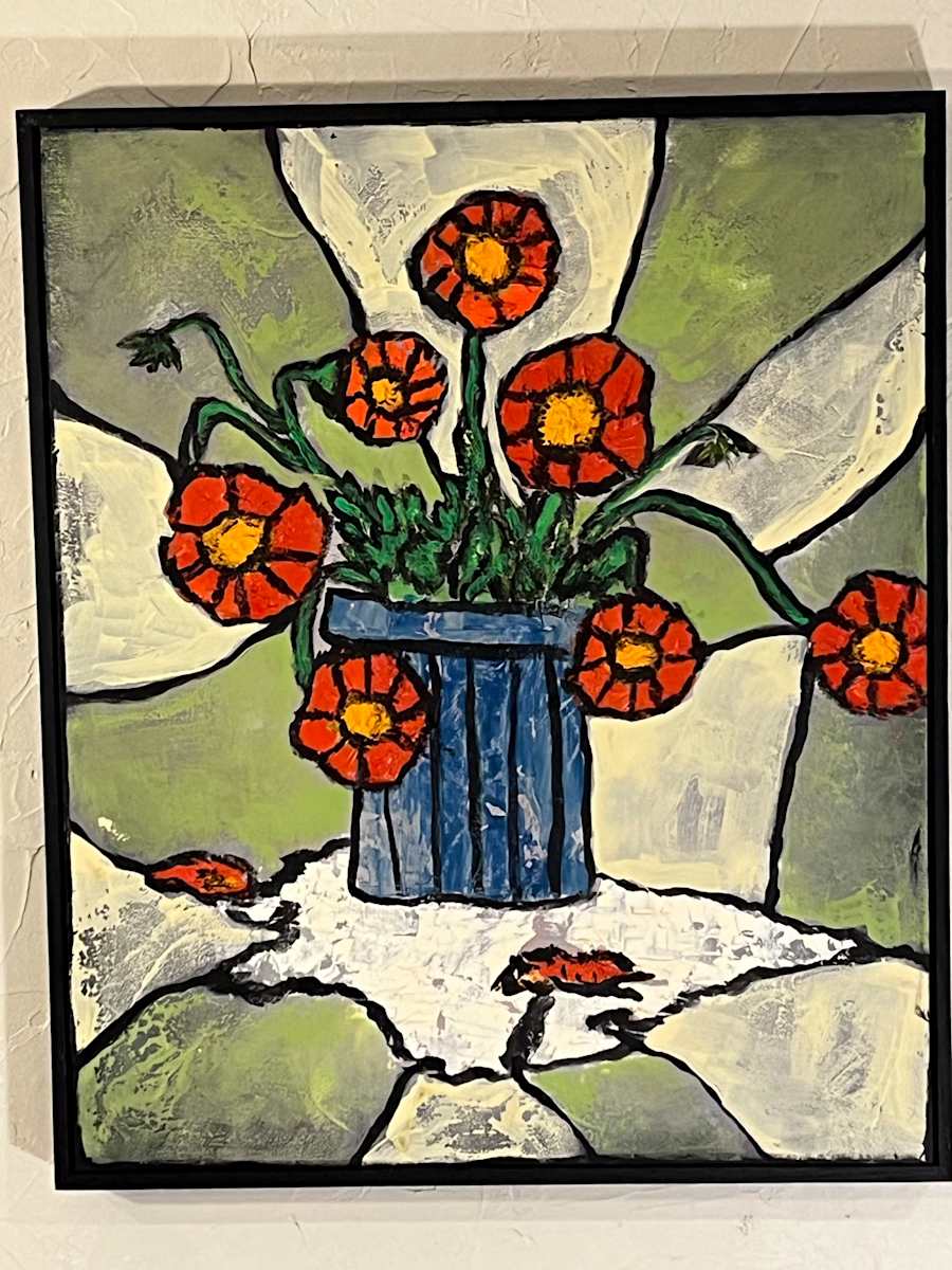 Last Flowers by Larry Hulburt 