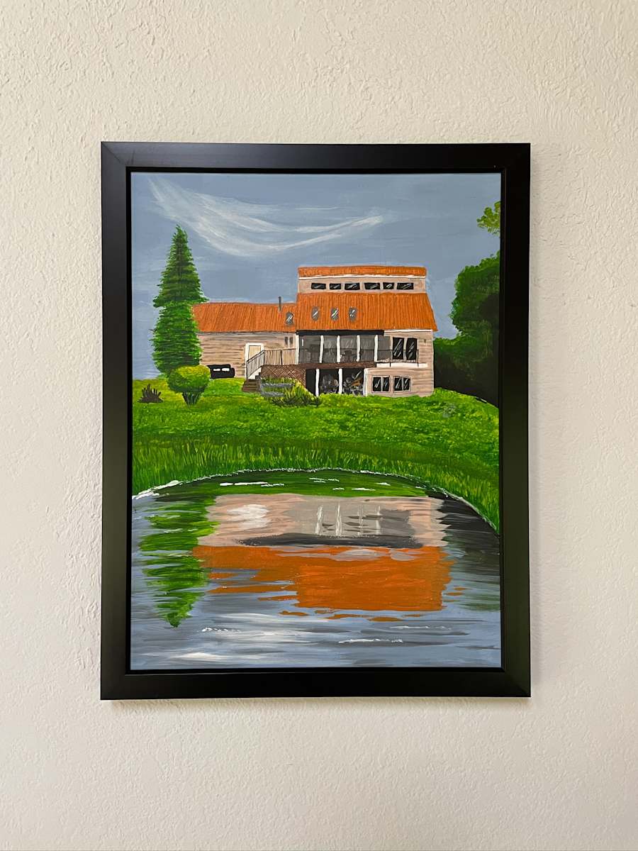 Lake Life Reflections by Kivrin LeViere, Image 1.