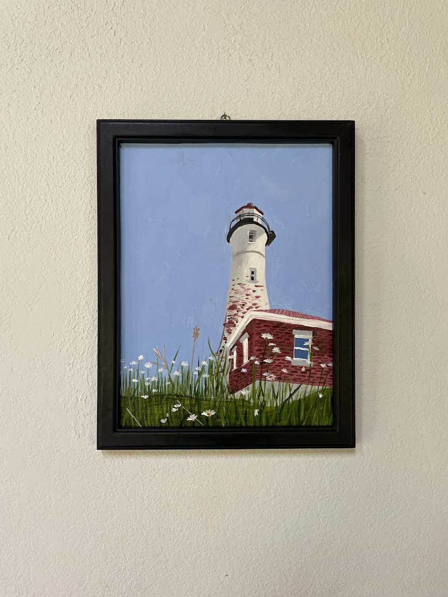 Crisp Point Lighthouse by Kivrin LeViere, Image 1.
