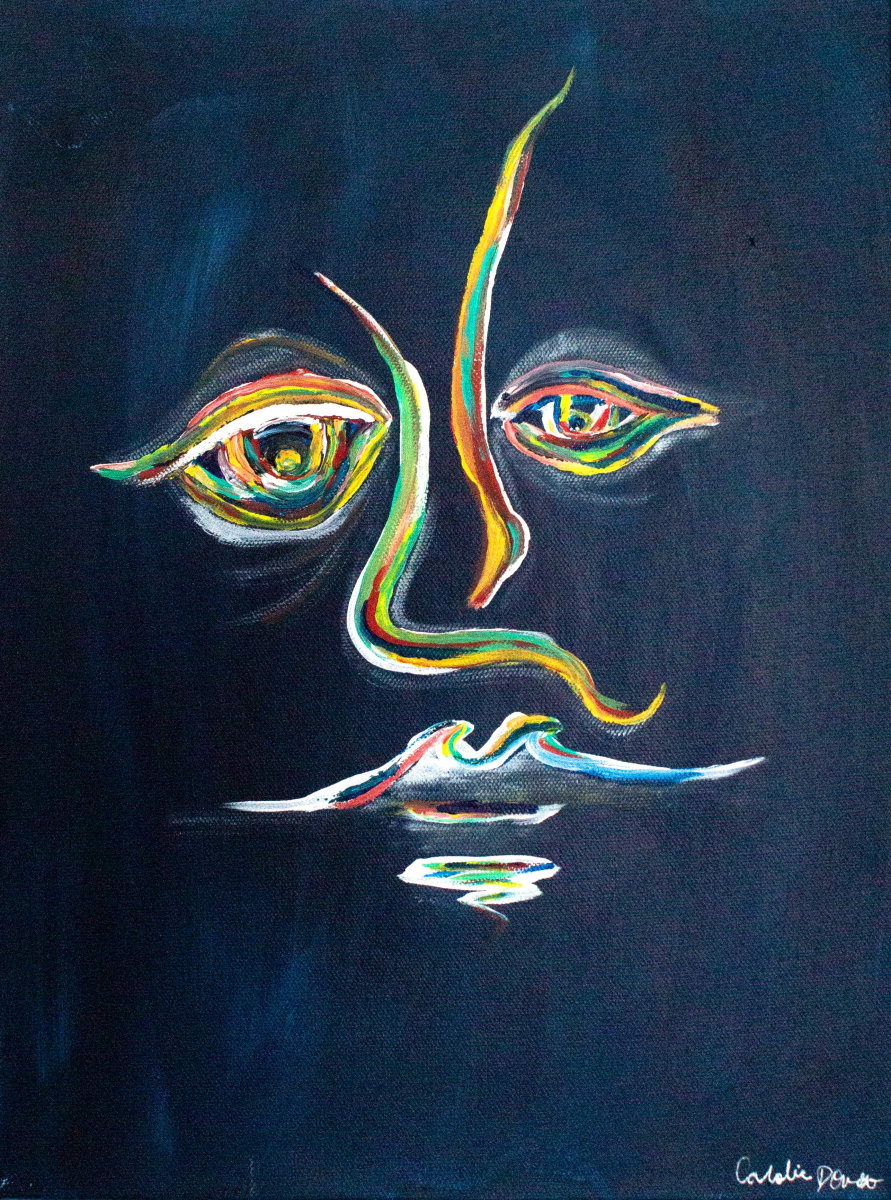 Dreamy Ocean Eyes by Carolina Donoso 