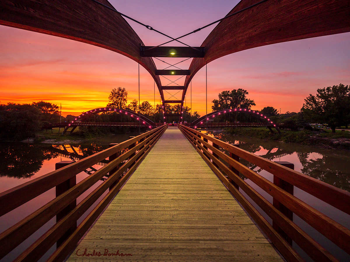 Tridge Sunset by Charles Bonham 