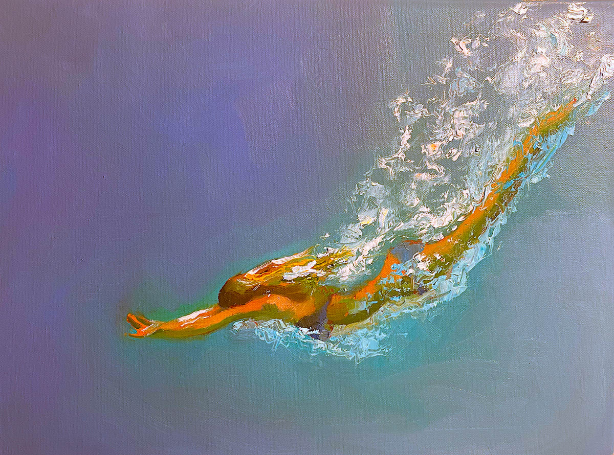 "Deep Dive" by Mike Hoyt, Image 1.