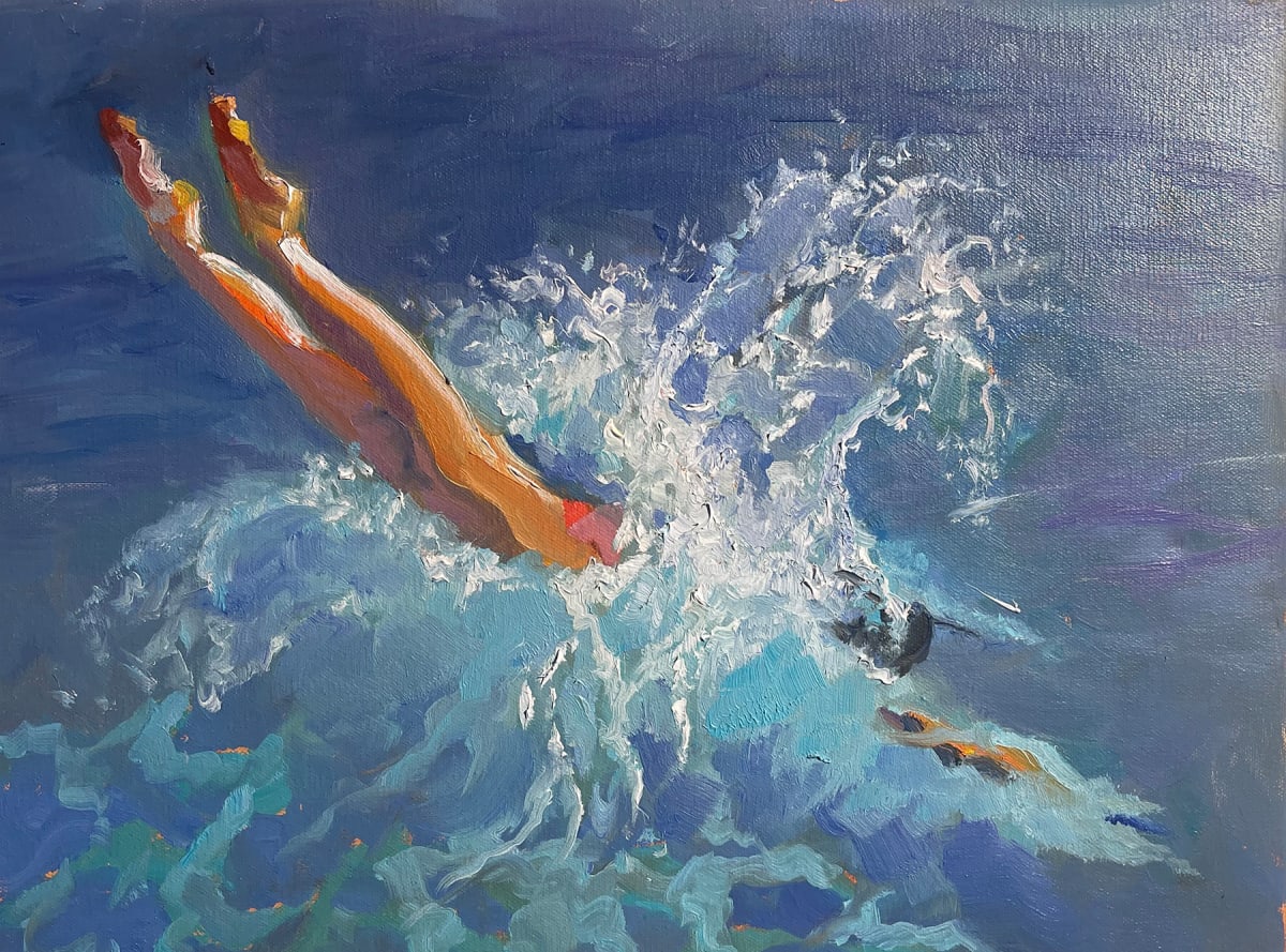 "Making a Splash" by Mike Hoyt, Image 1.