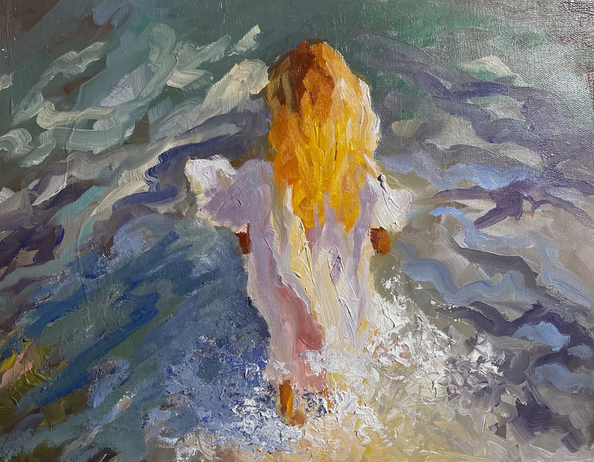 "Wading" by Mike Hoyt 