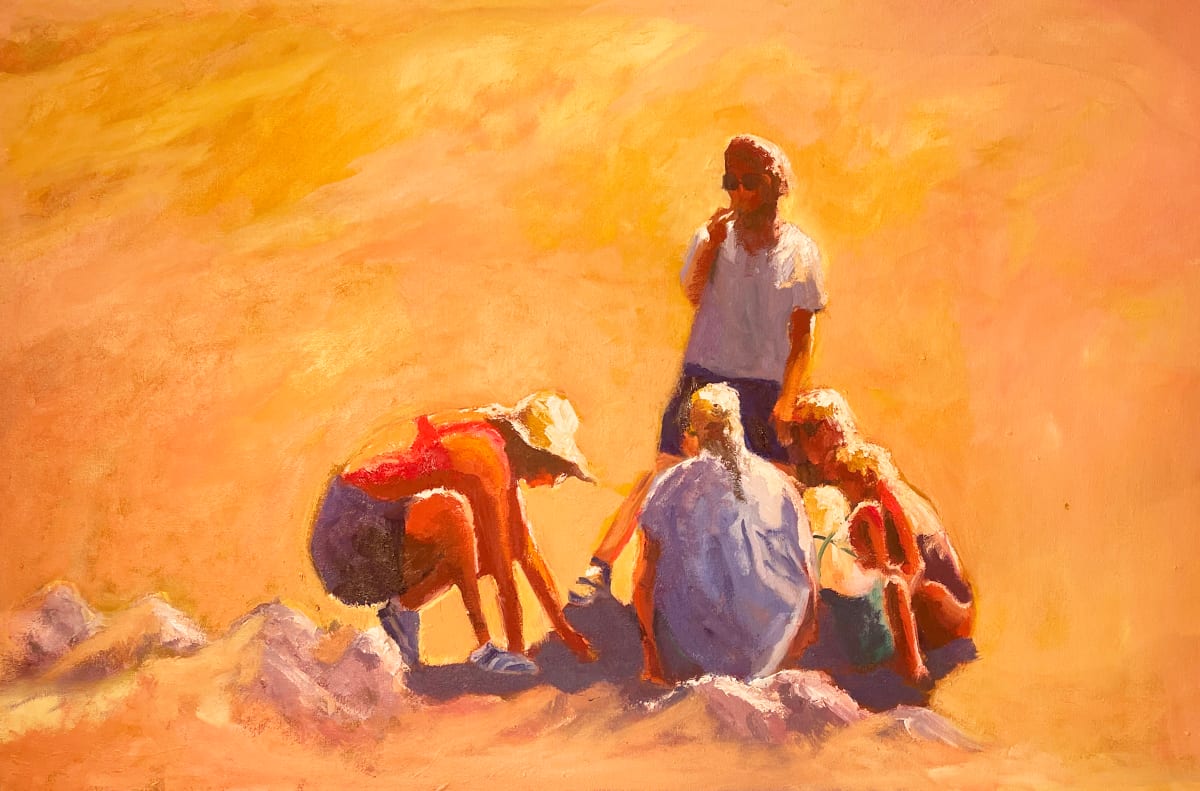Gathering at the Tide Pool, Image 1.