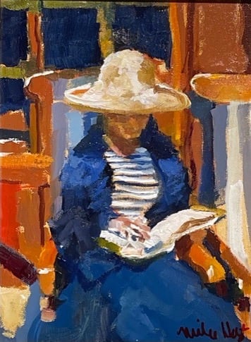 Reading on Deck, Image 1.