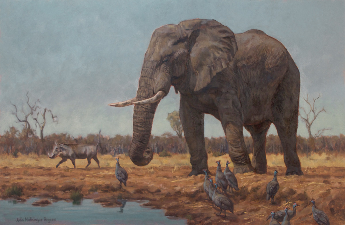 Community Gathering by Julia Rogers 