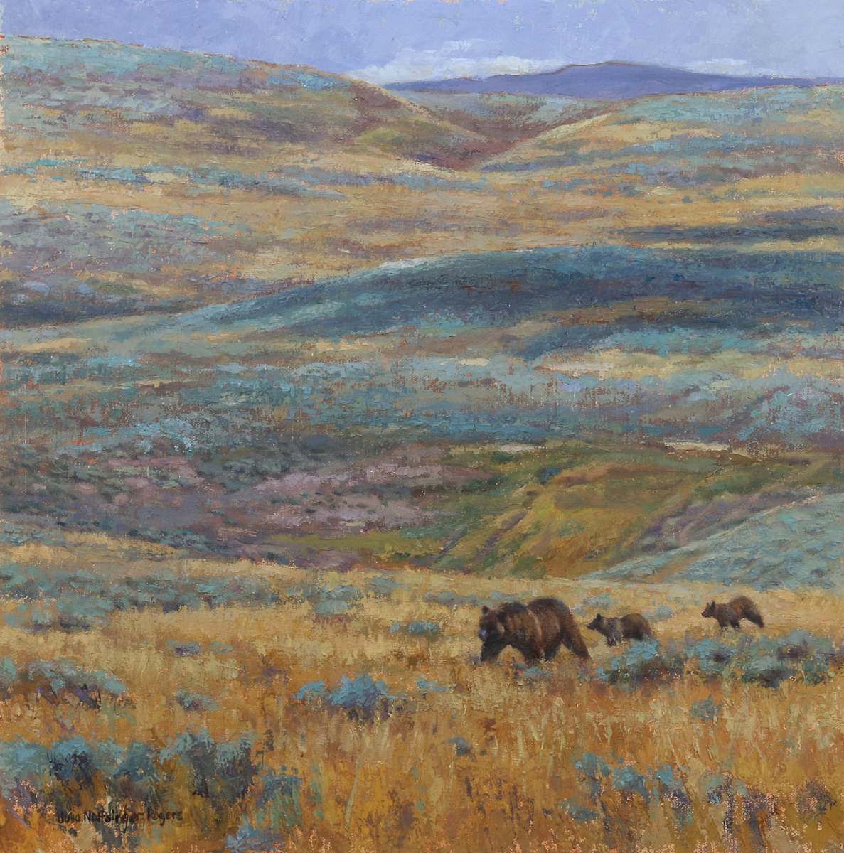 Bear Tapestry by Julia Rogers, Image 1.