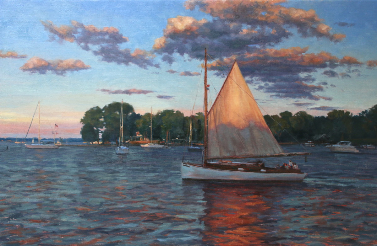 Evening Reflections by Julia Rogers 
