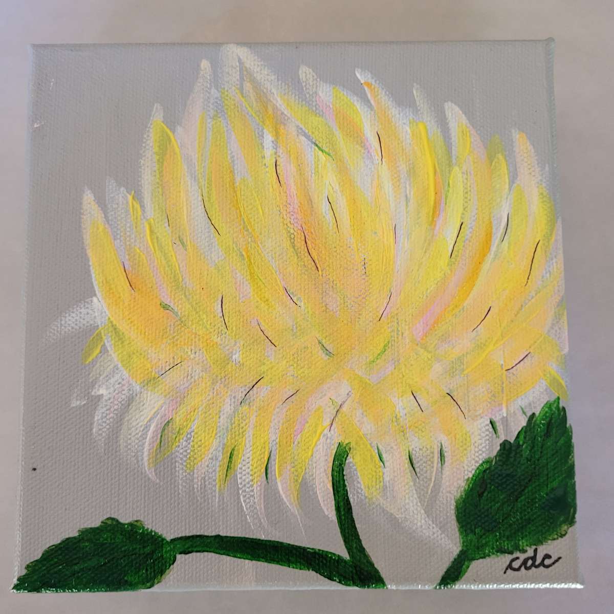 Yellow Mum, Image 1.