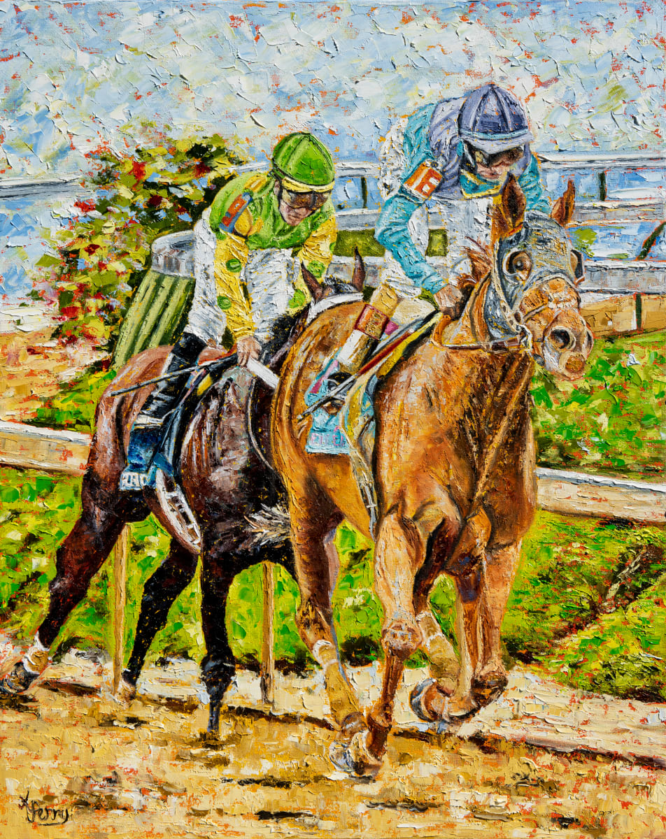 "Nearing The Finish" by Kim Perry 