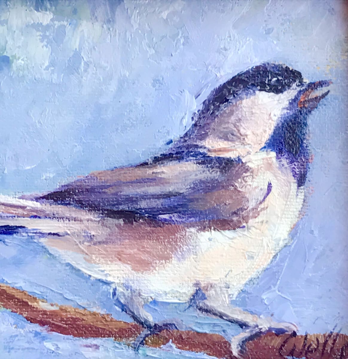 Chickadee by Linda C. Wells 