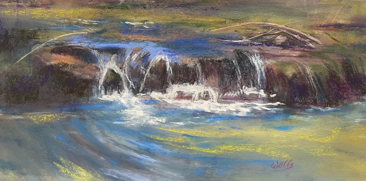 Shaded Falls by Linda C. Wells, Image 1.