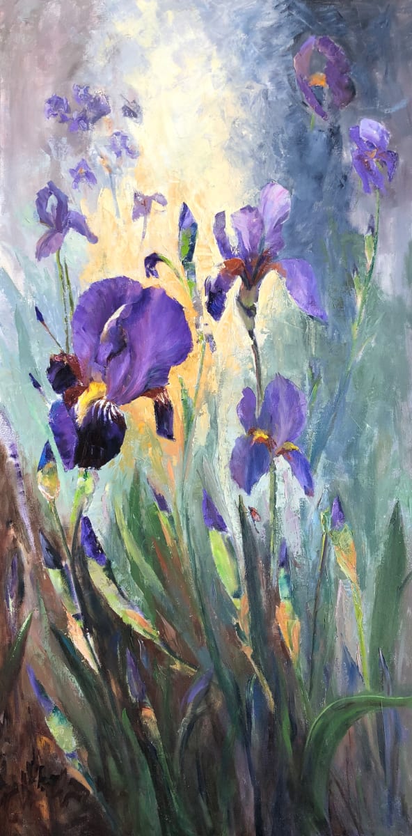 Iris Invasion by Linda C. Wells 