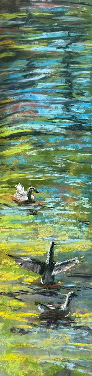 Nedra's Ducks by Linda C. Wells, Image 1.