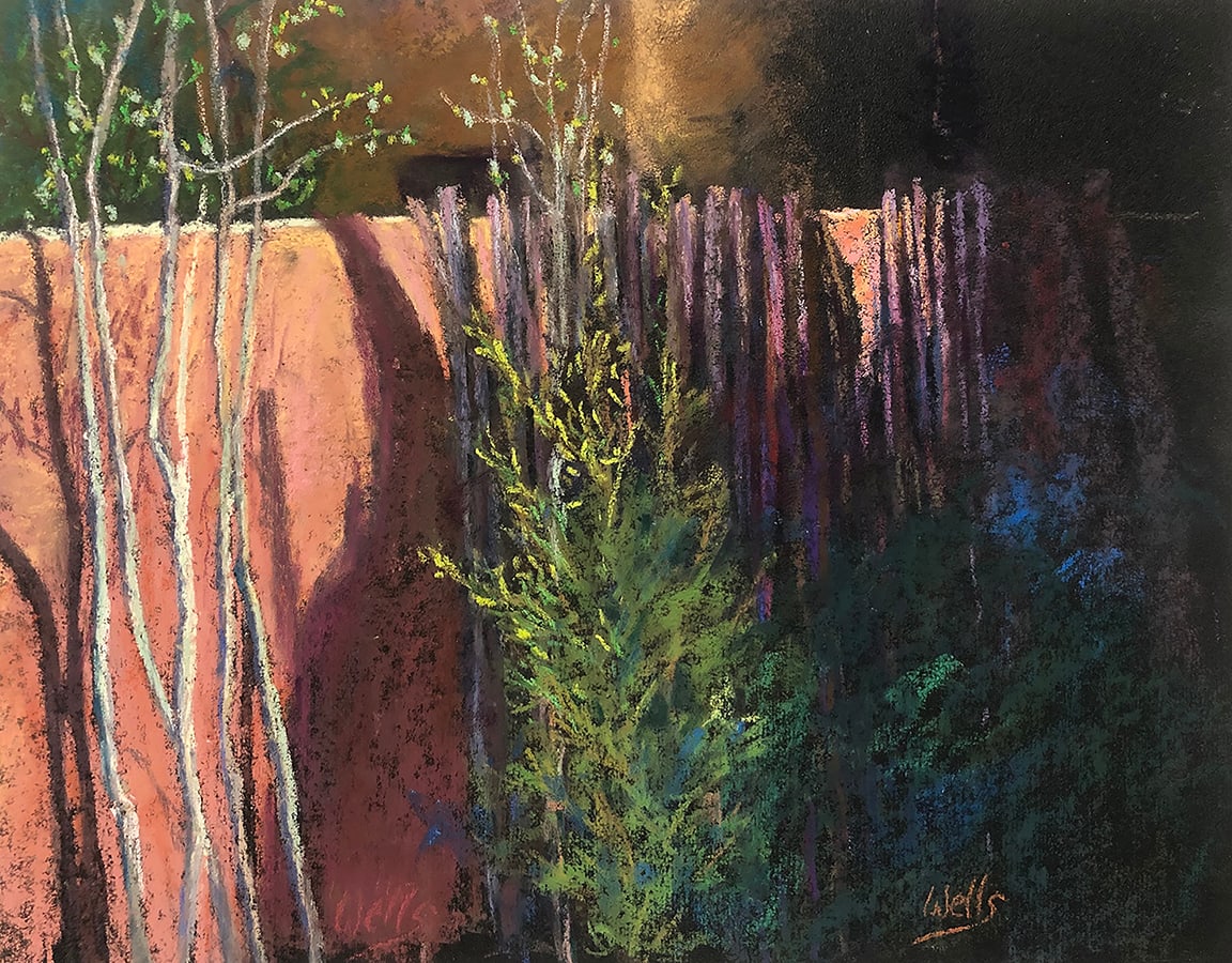 Aspen Saplings by Linda C. Wells 