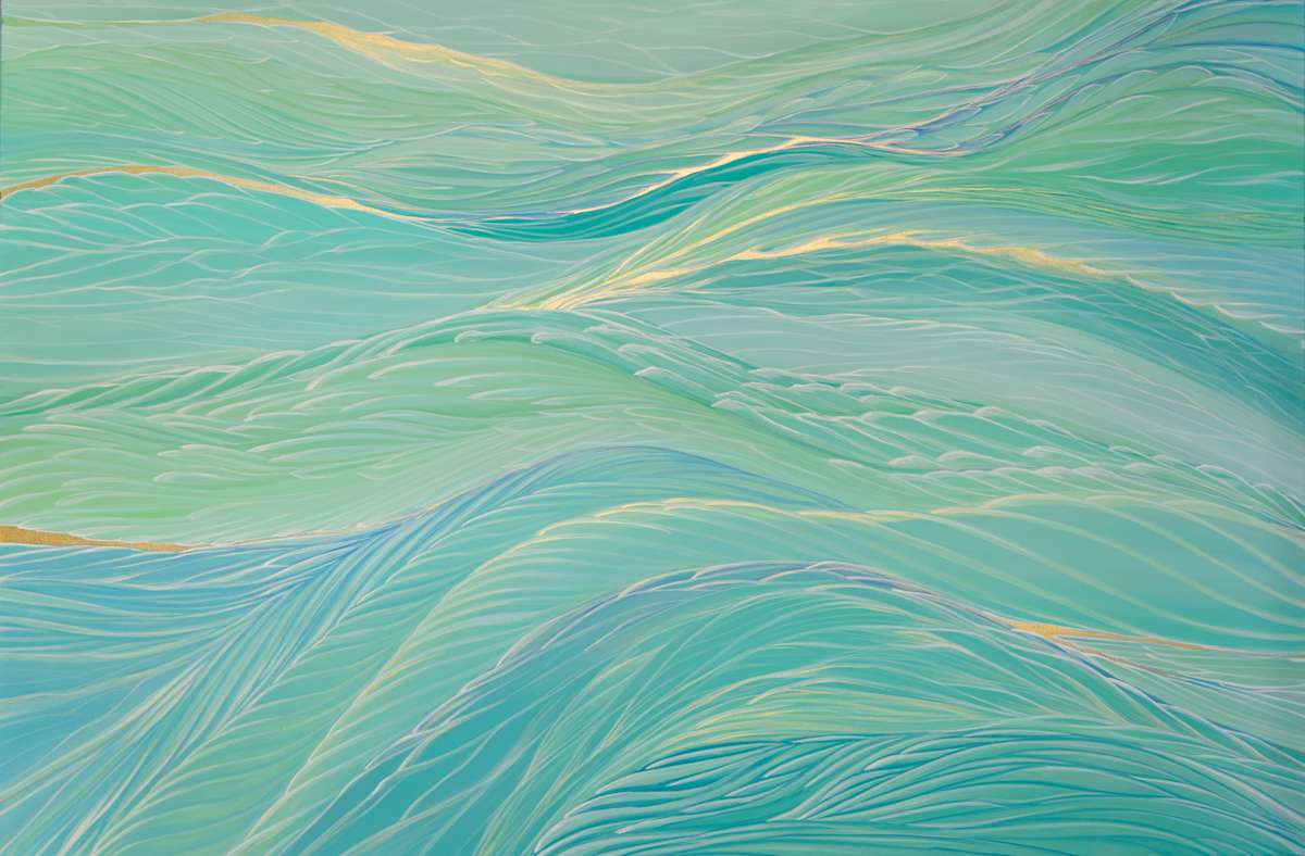 At Waters Edge (Original) by L.A. Carroll Studio 
