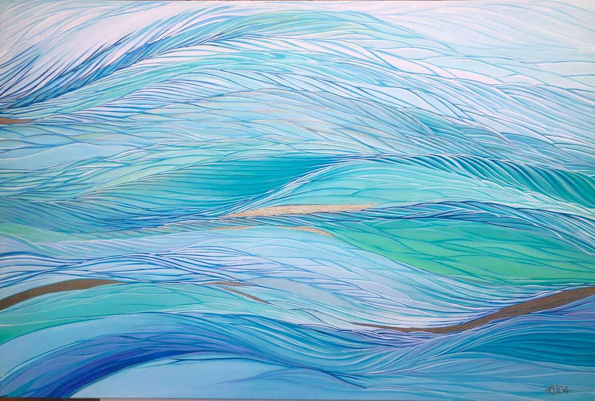 Currents (Original) by L.A. Carroll Studio, Image 1.