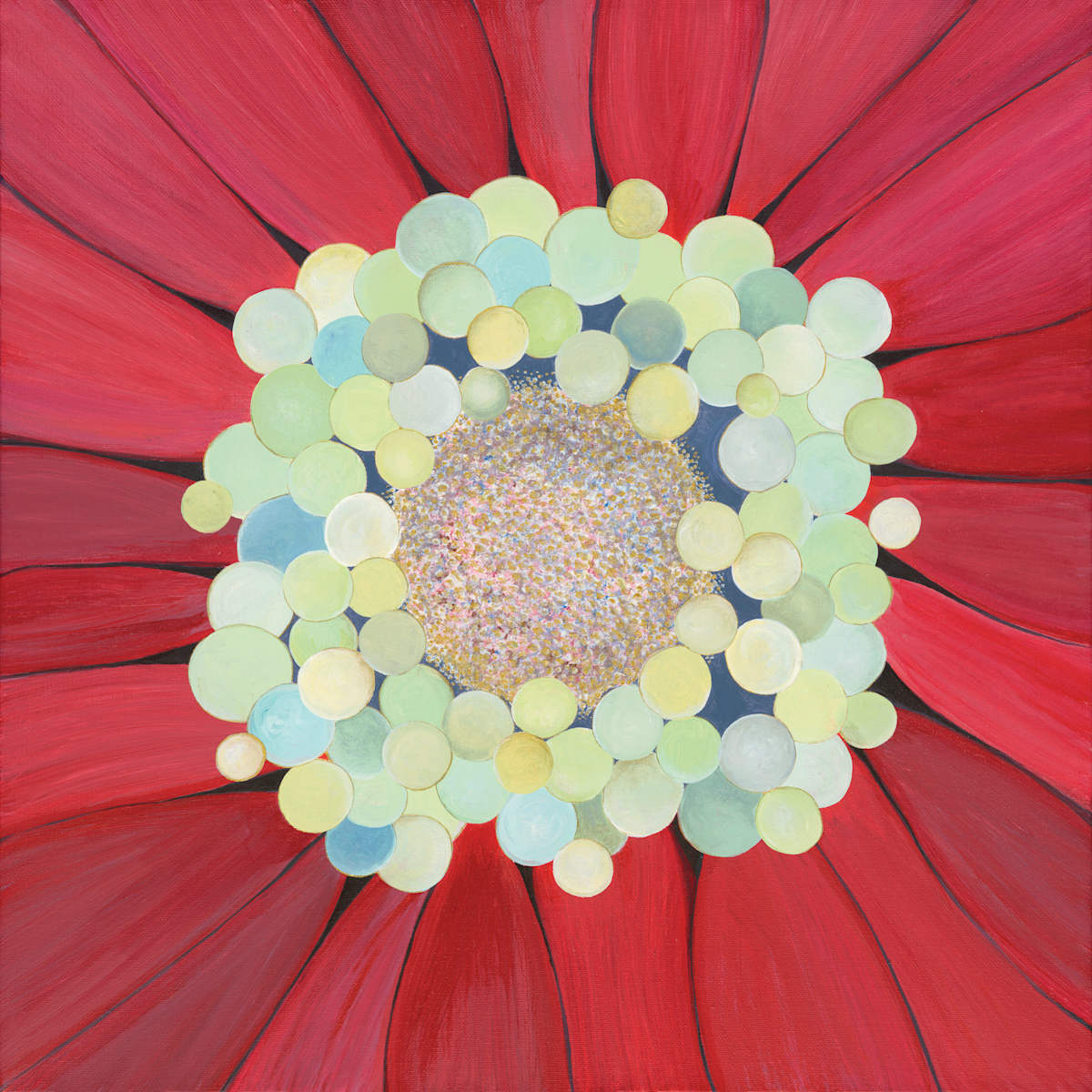 Gathered (12x12 print) by L.A. Carroll Studio, Image 3.