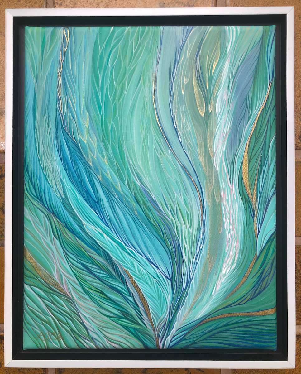 Green Hope (Original) by L.A. Carroll Studio 