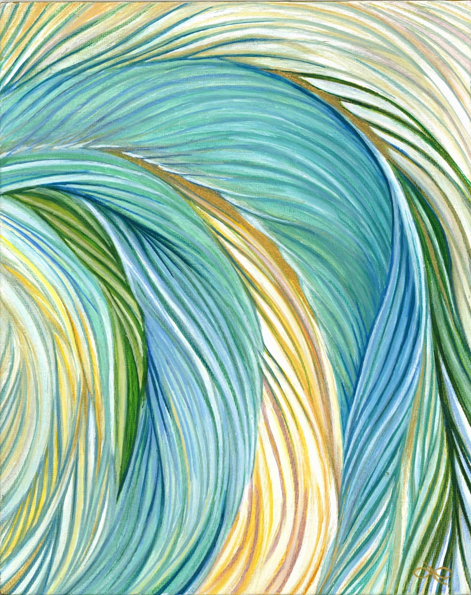 Pour It Out - (8 x 10 embellished giclee) by L.A. Carroll Studio 