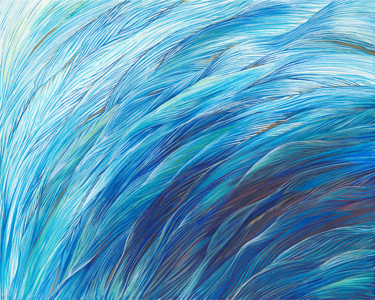 Becoming Like Water (that flows around immovable objects to get where it was called to be) by L.A. Carroll Studio 
