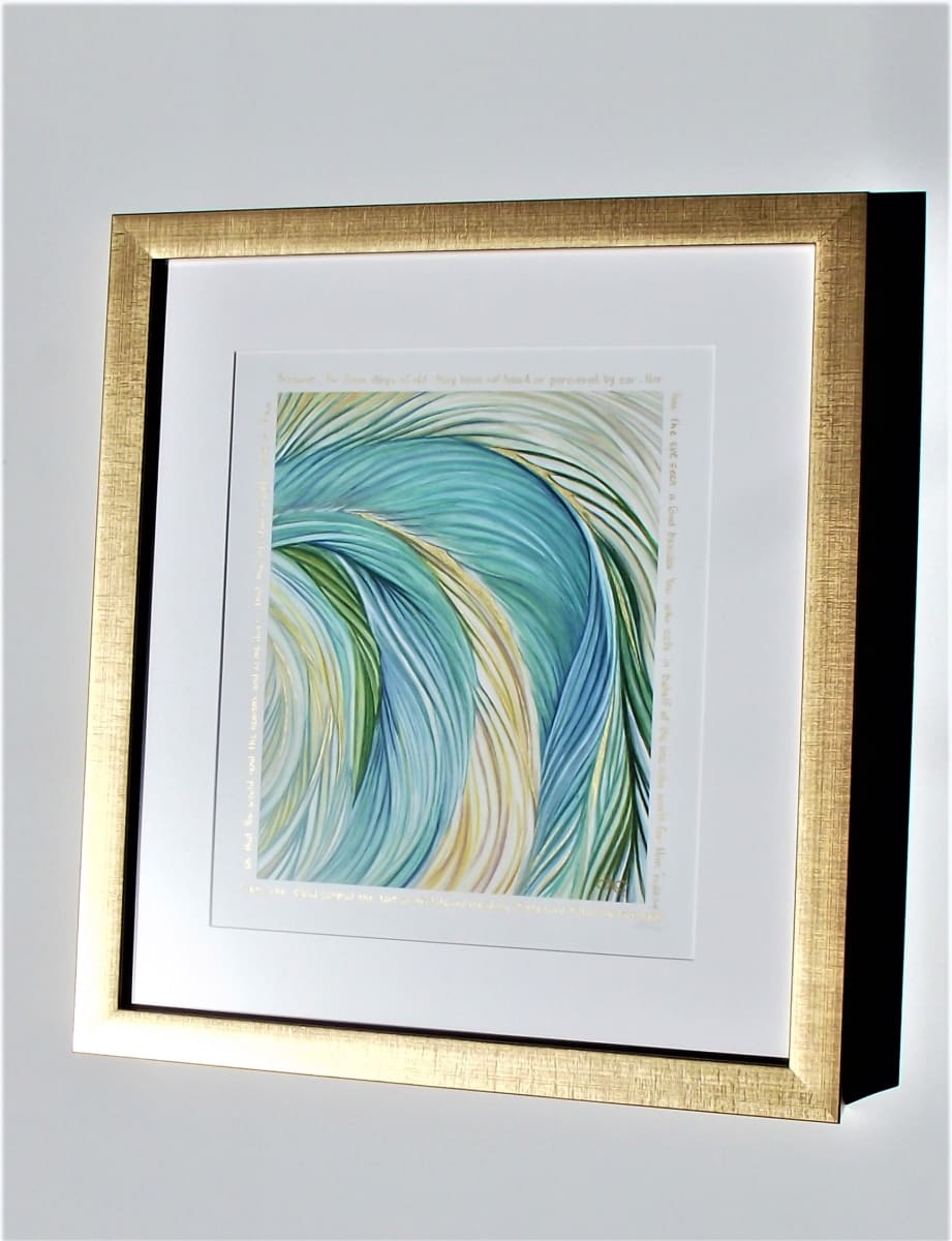 Pour It Out -  Is.64:1-4,  framed 