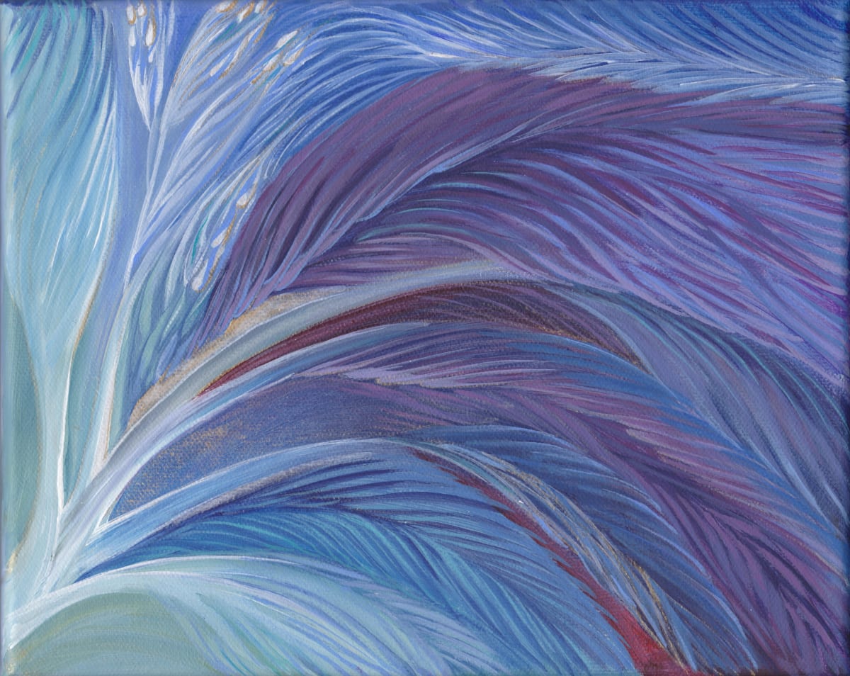 Garden (metallic paper) by L.A. Carroll Studio 