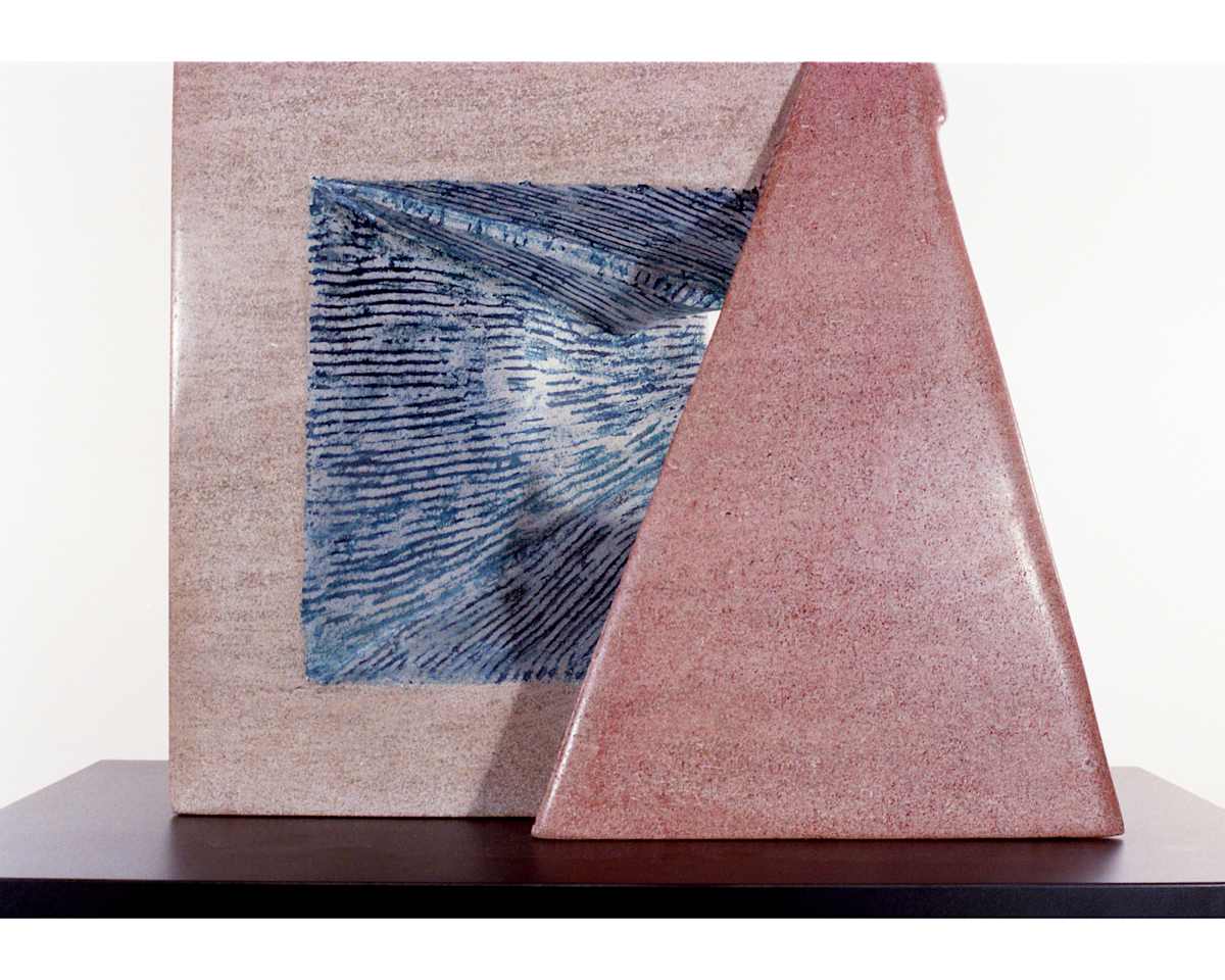 LIMESTONE SCULPTURE UNIQUE VISUAL PERCEPTION 1 by Robin Antar, Image 1.