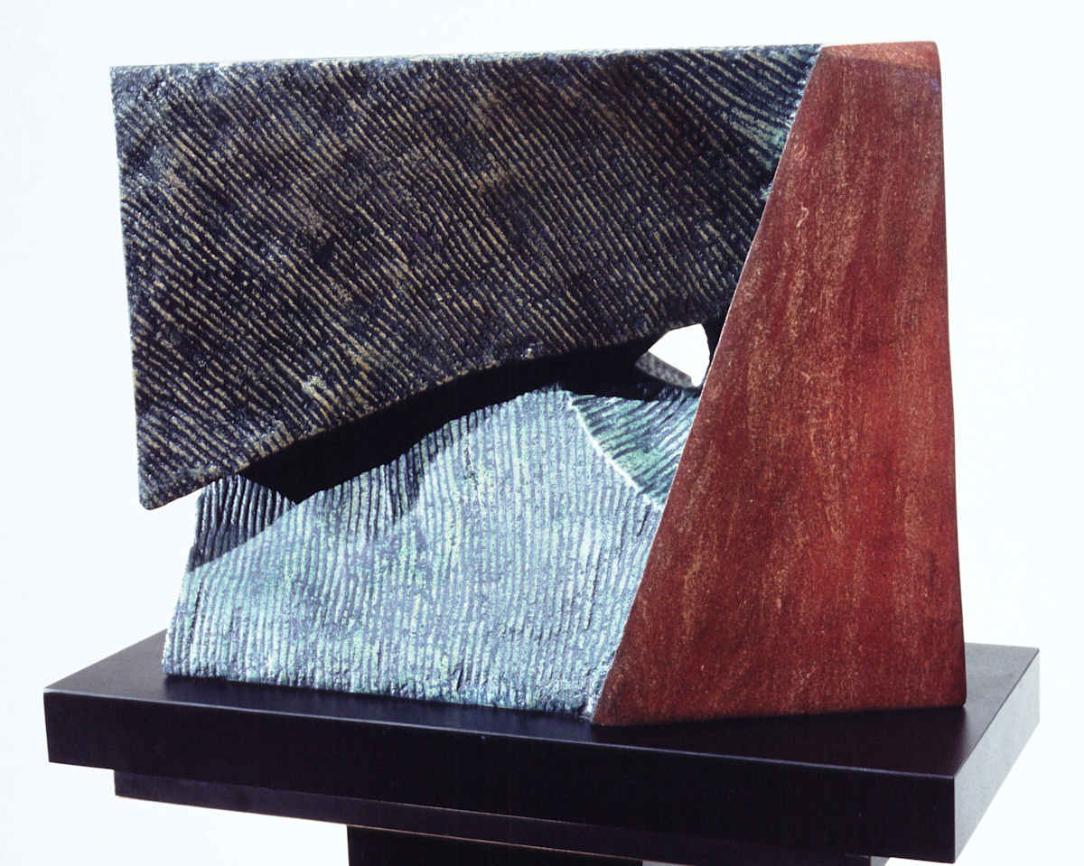 LIMESTONE SCULPTURE SHOWING VISUAL FORCE by Robin Antar, Image 1.