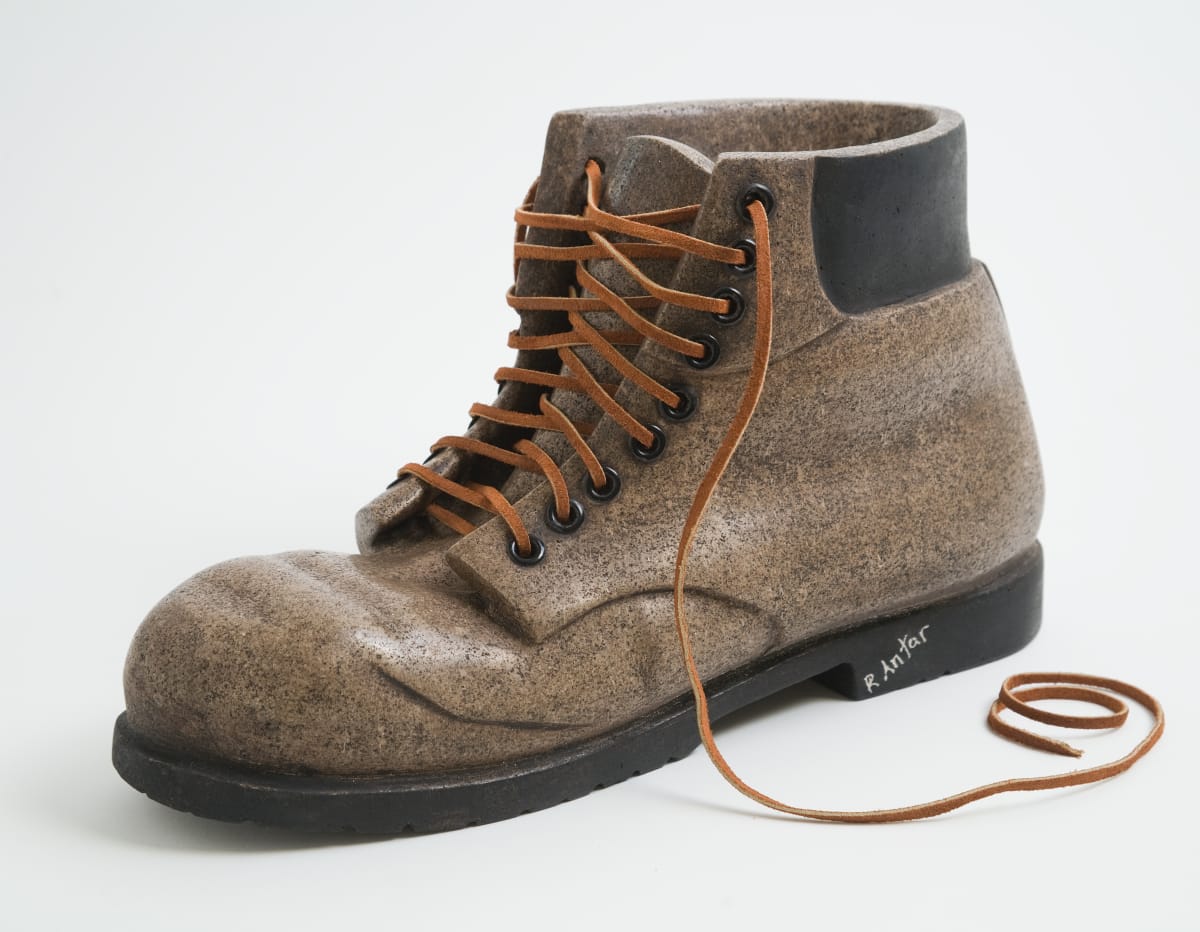 brown work boot by Robin Antar 