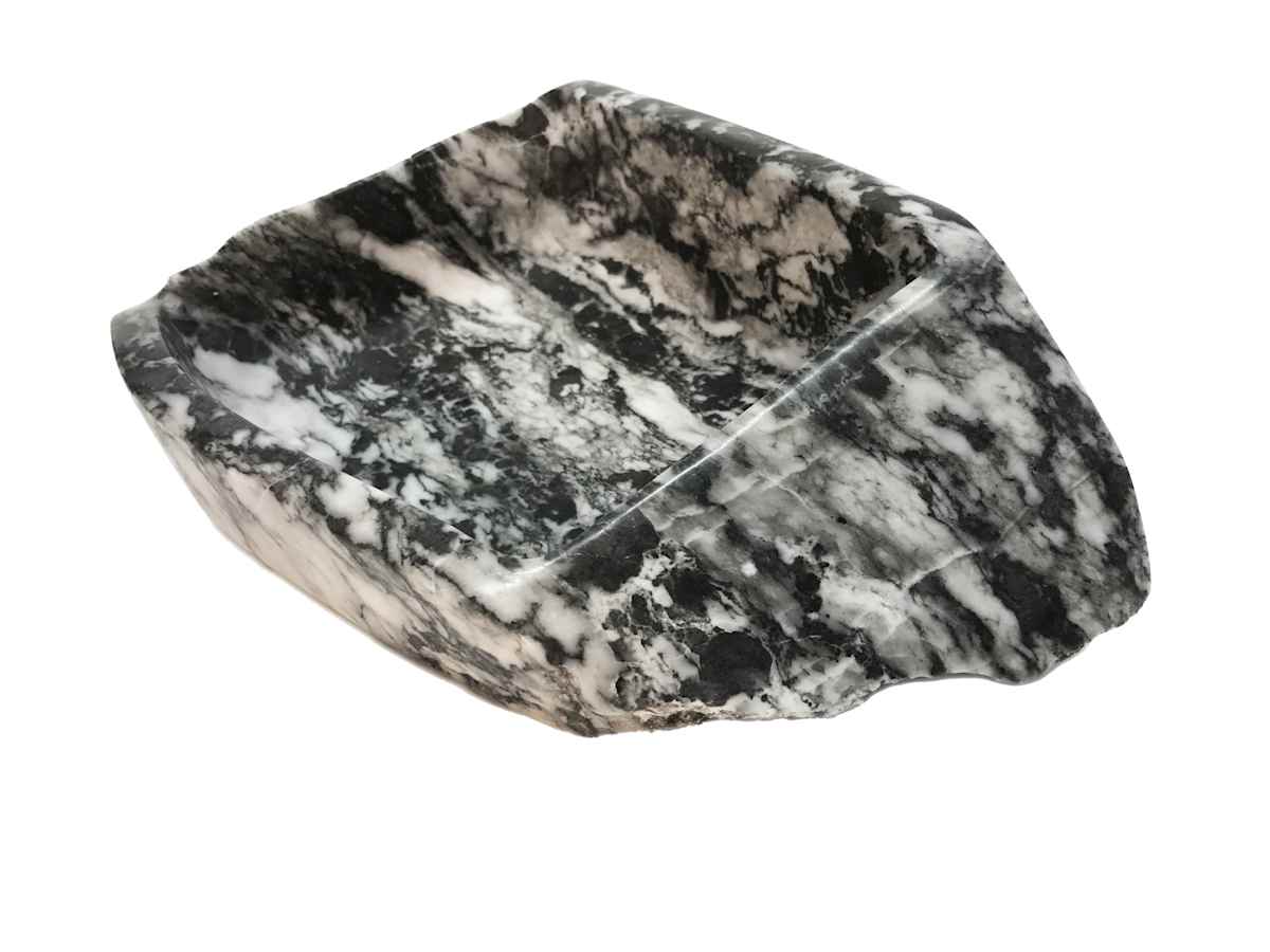 black and white alabaster 