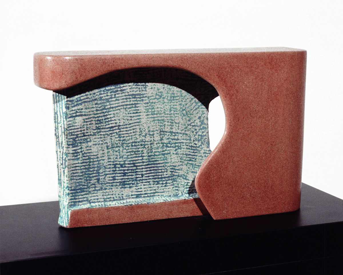 LIMESTONE SCULPTURE VISUAL PERCEPTION 2 by Robin Antar, Image 1.
