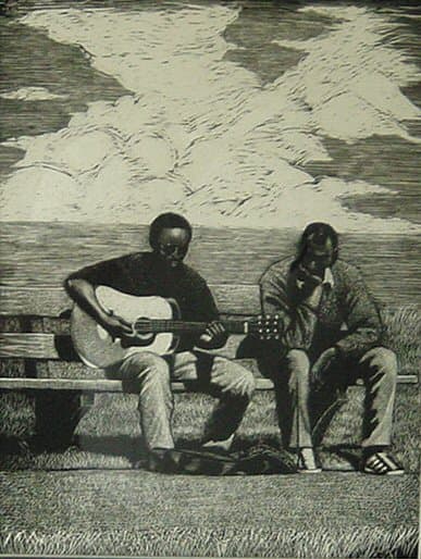 Lakefront Strumming 