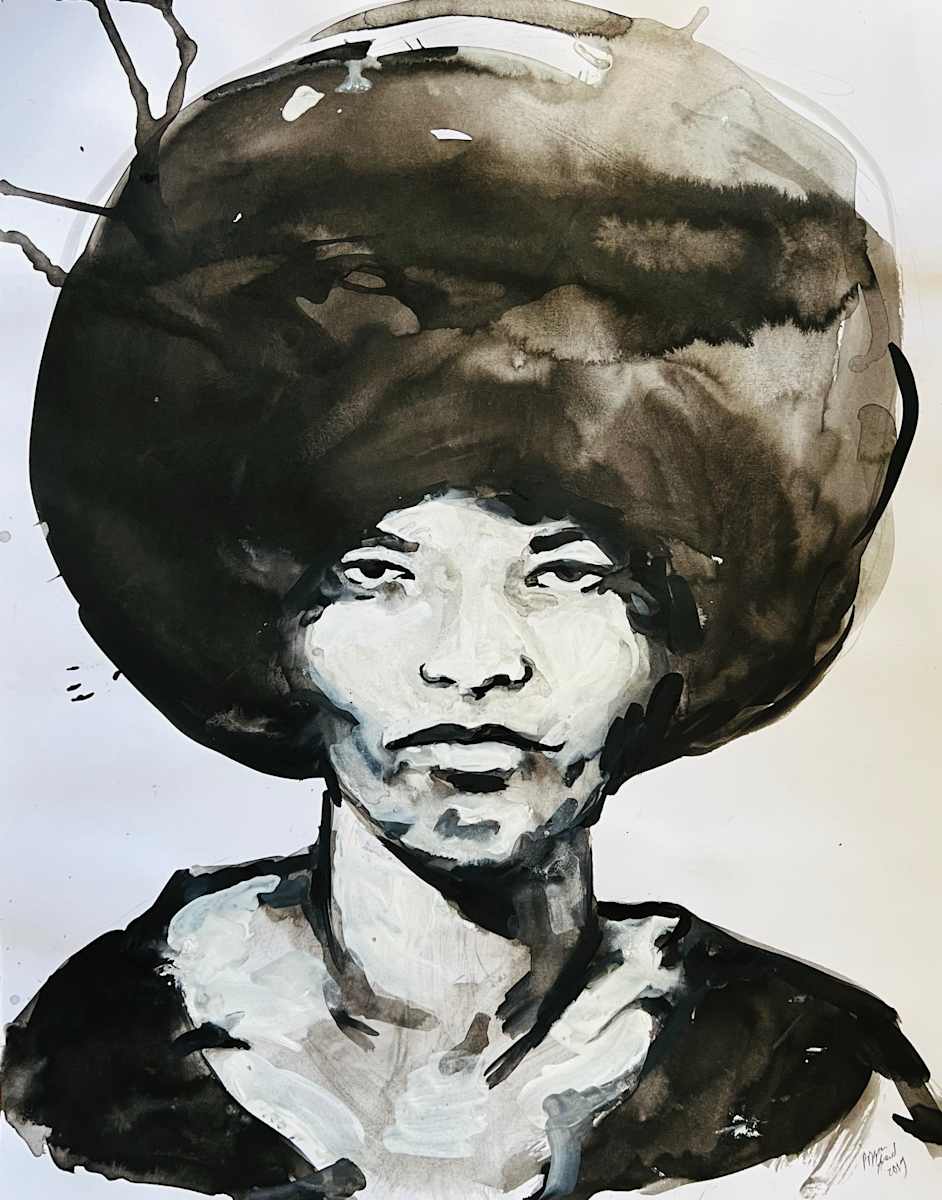 Angela Davis by Pippa Arend 