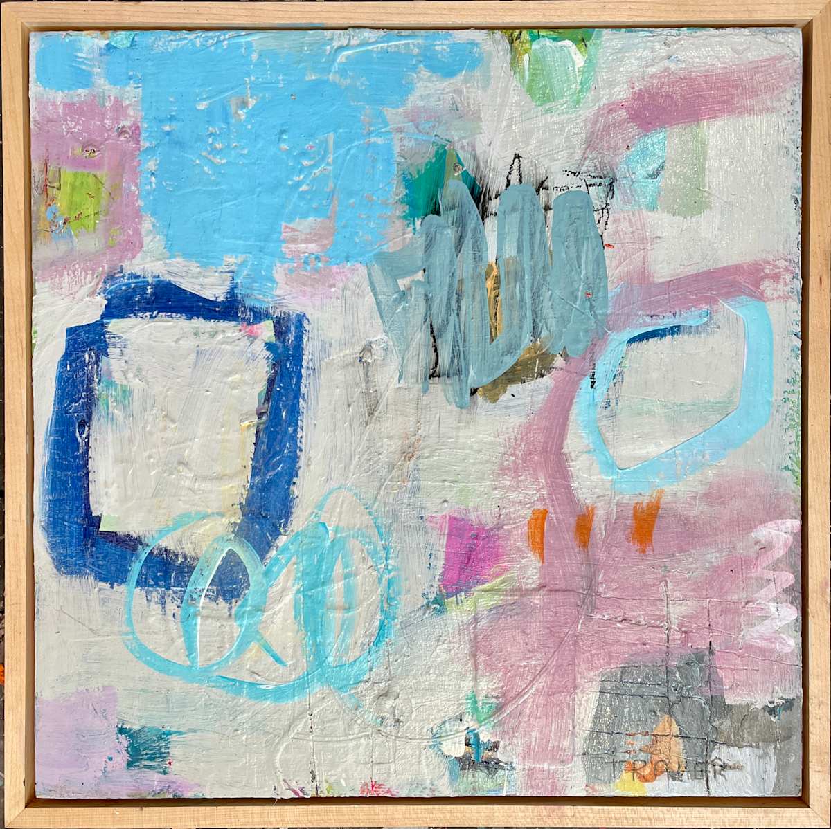 The Art Of Letting Go by Miriam Traher  Image: Dive in, get back to your 5-year-old self, and have a ball.  Dream big, and do it. ...and a redo of a piece that never settled with me as done and belonging to me. Now it does.  I hope you enjoy. 
