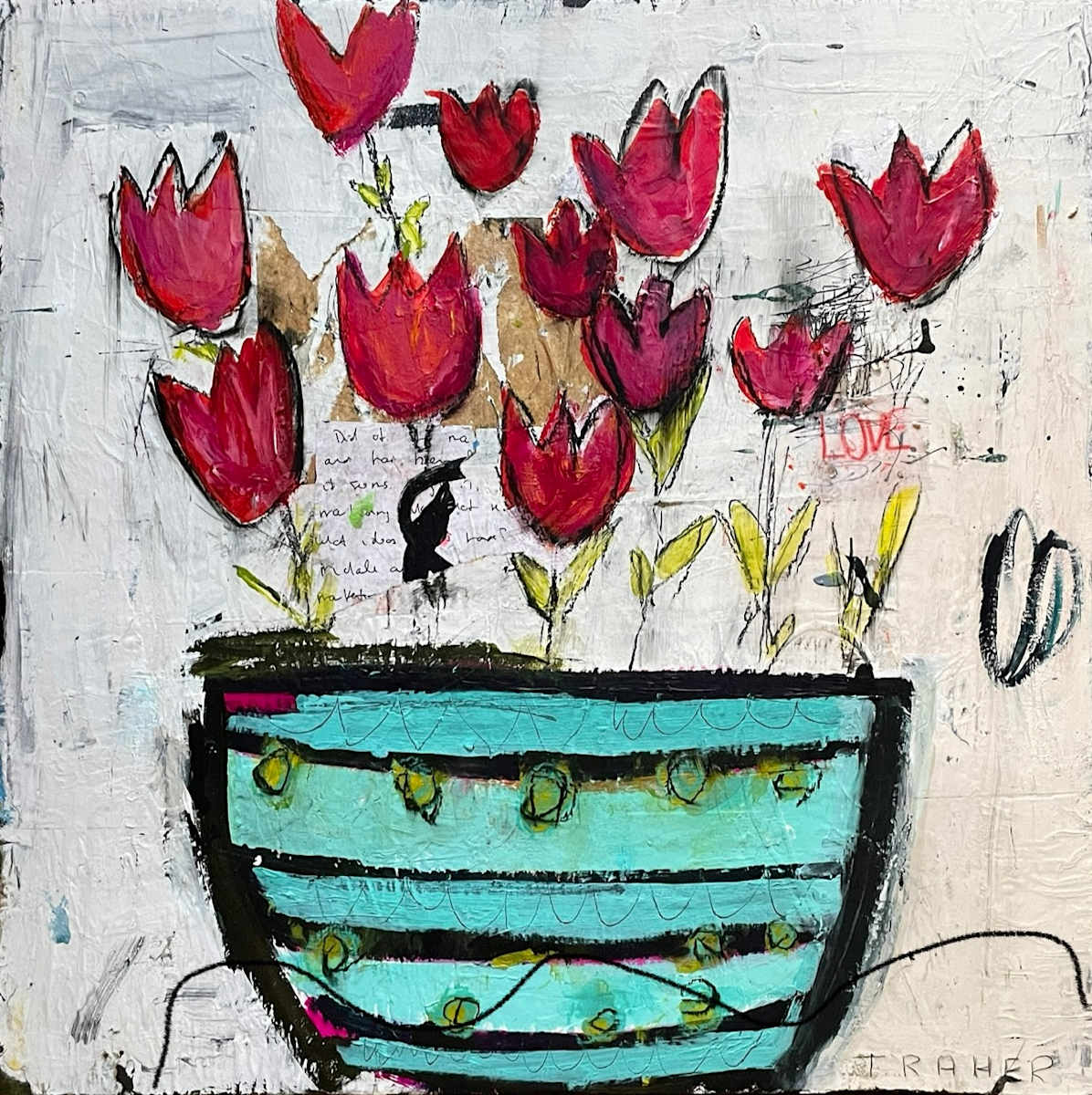 When Love Blooms by Miriam Traher 