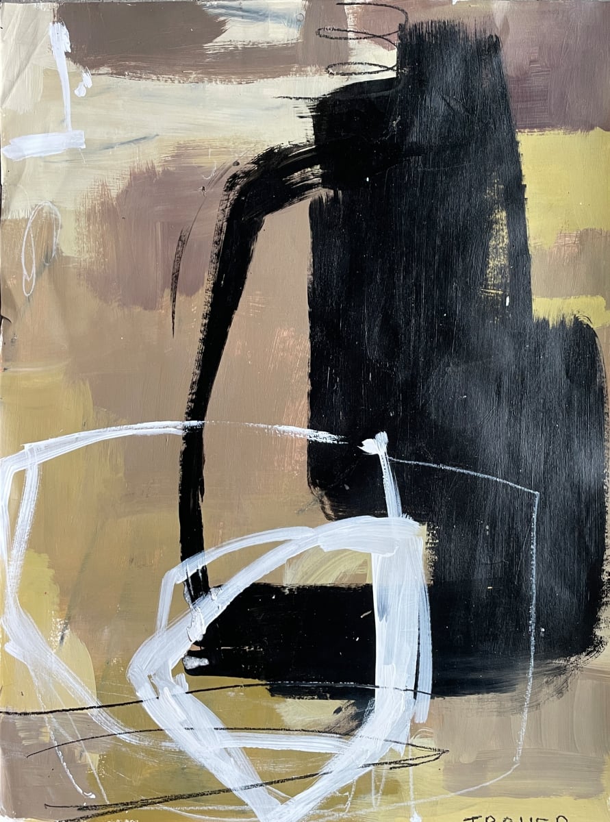 P2302 by Miriam Traher  Image: Works on paper,  spontaneous and free.  Where experimentation takes centre stage.  A place to be bold and fearless to play and explore.  It is a one-of-a-kind artwork sure to bring your personality, vision and unique voice to life in your space.