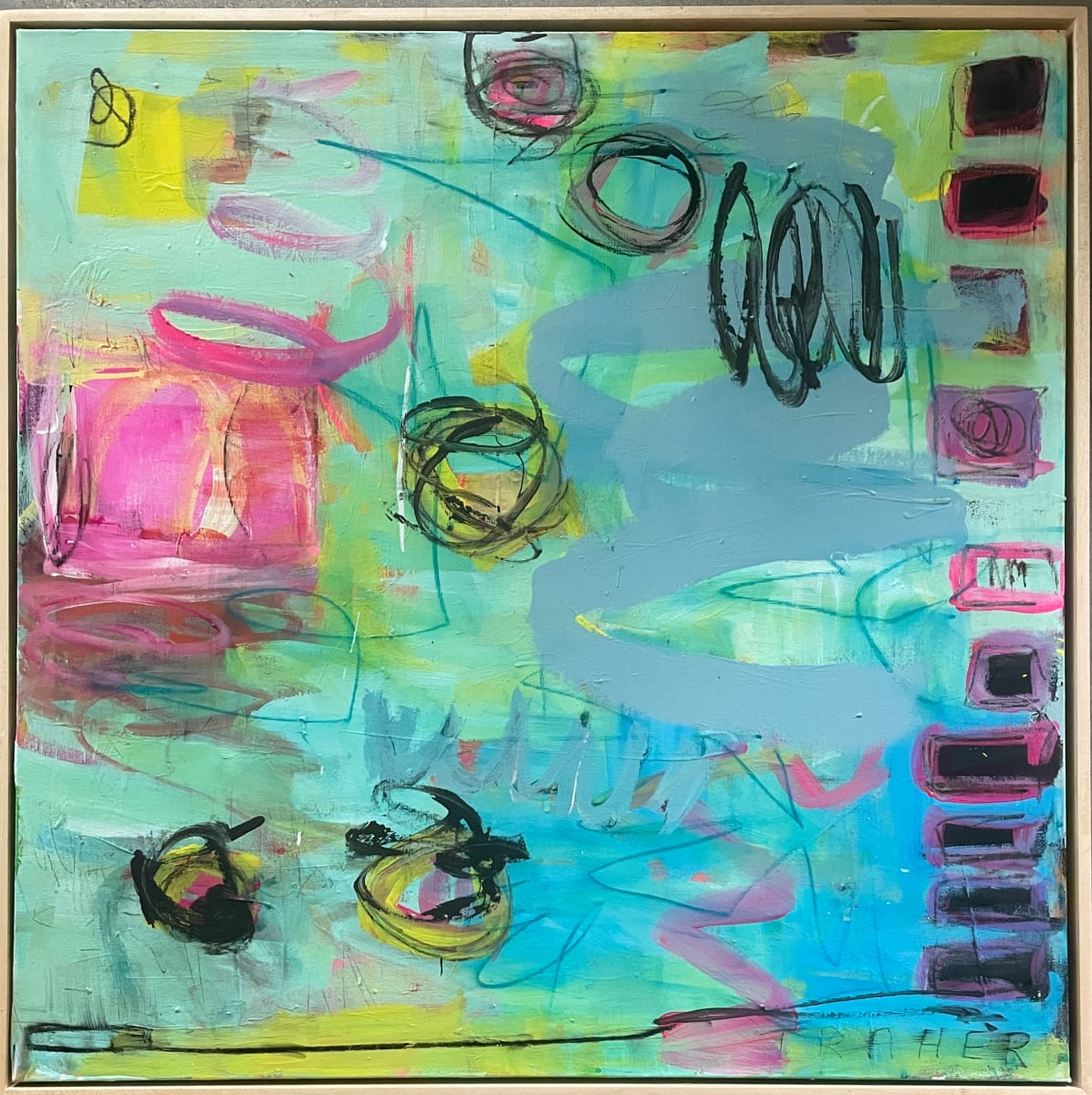 It Is Party Time by Miriam Traher  Image: Work hard, and then...it is party time.