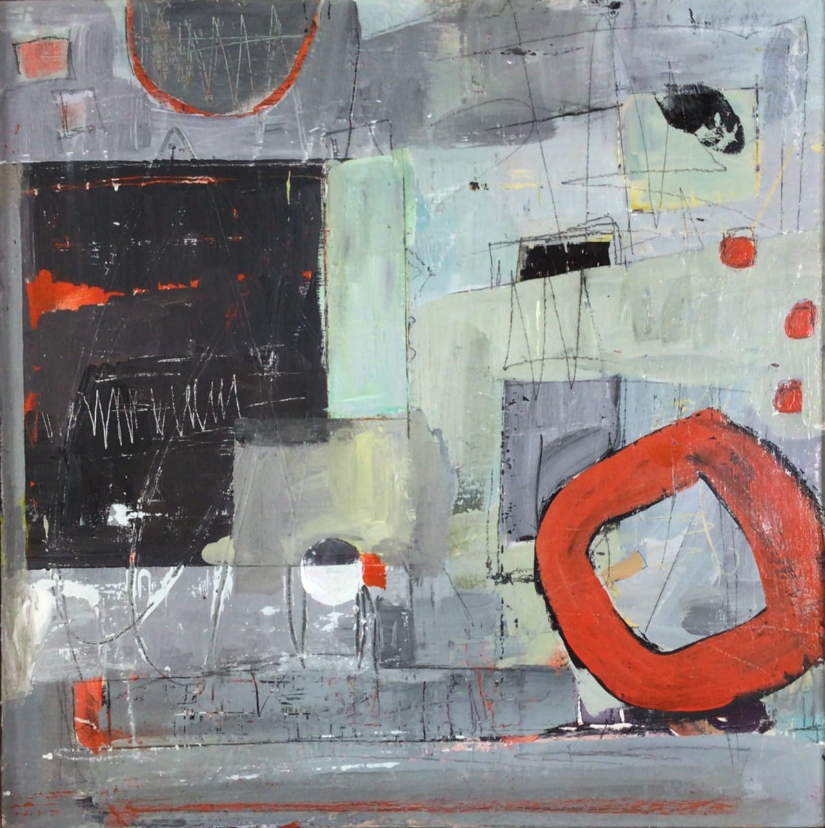 Two Circles And A Square by Miriam Traher, Image 5.