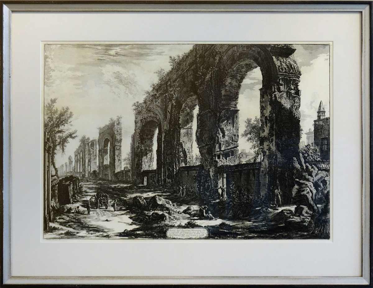 Avanzi Degl'Aquedotti Neroniani, 1775 by Giovanni Battista Piranesi (1720-1778) 