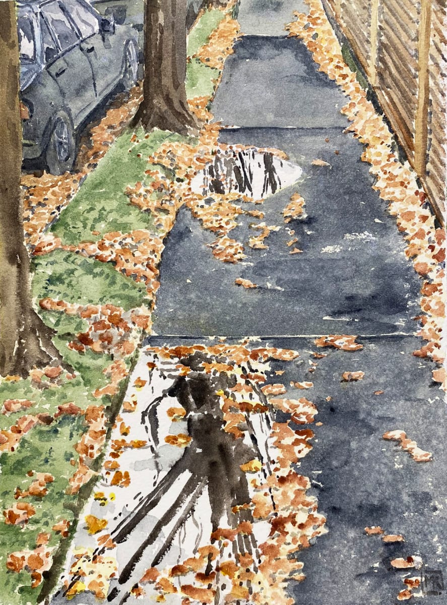 November Sidewalks by Michael Kluckner 