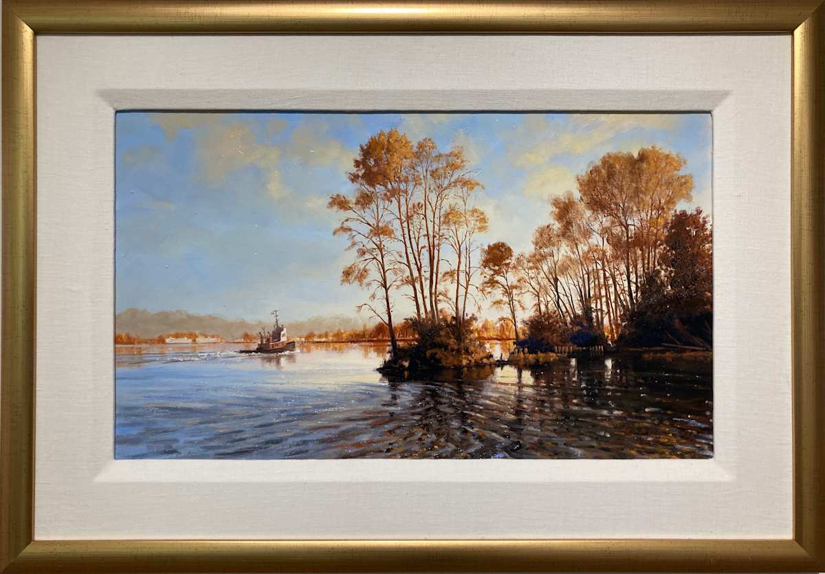 Autumn on the Fraser by John Horton (CSMA, FCA) 