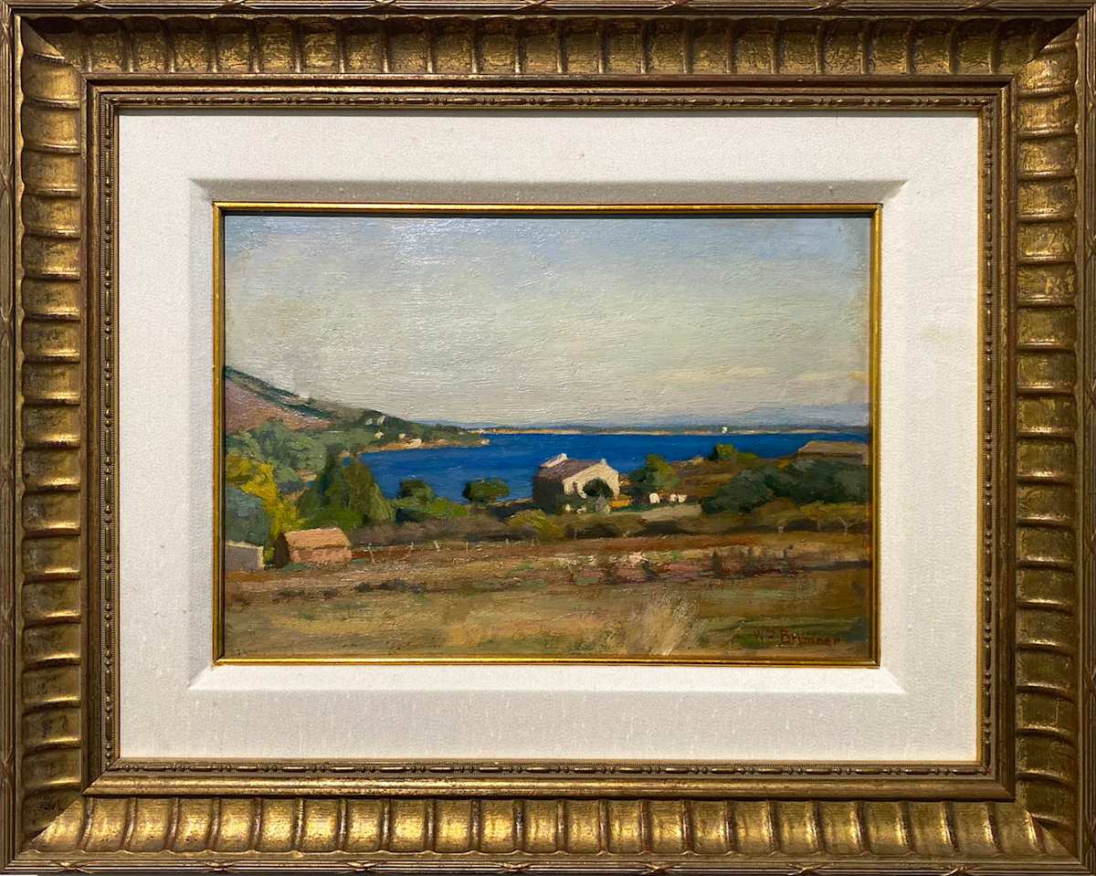 Untitled, Village on the Water by William Brymner (1855-1925) 
