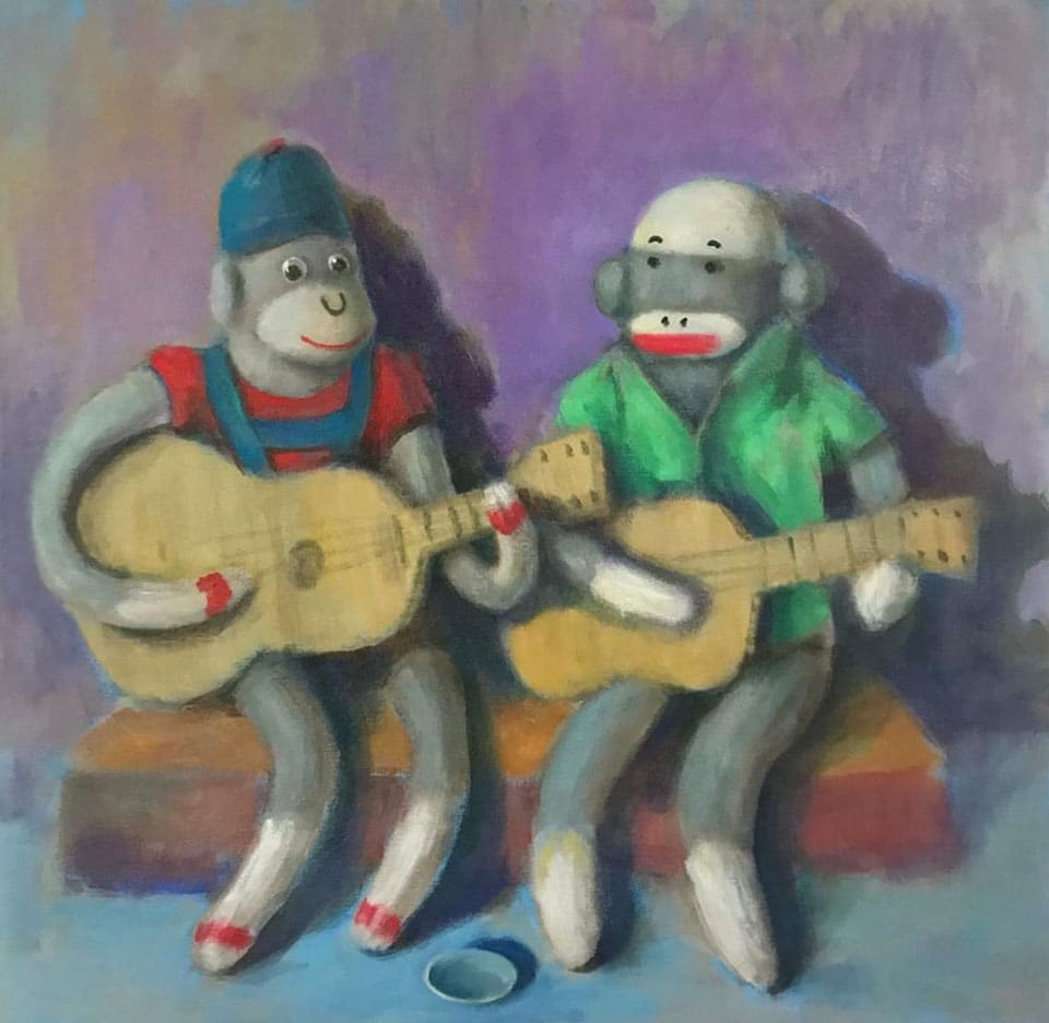 Buskers by Thomas Anfield 