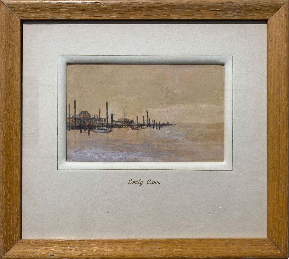 Untitled, Victoria Customs House by Attributed to Emily Carr 