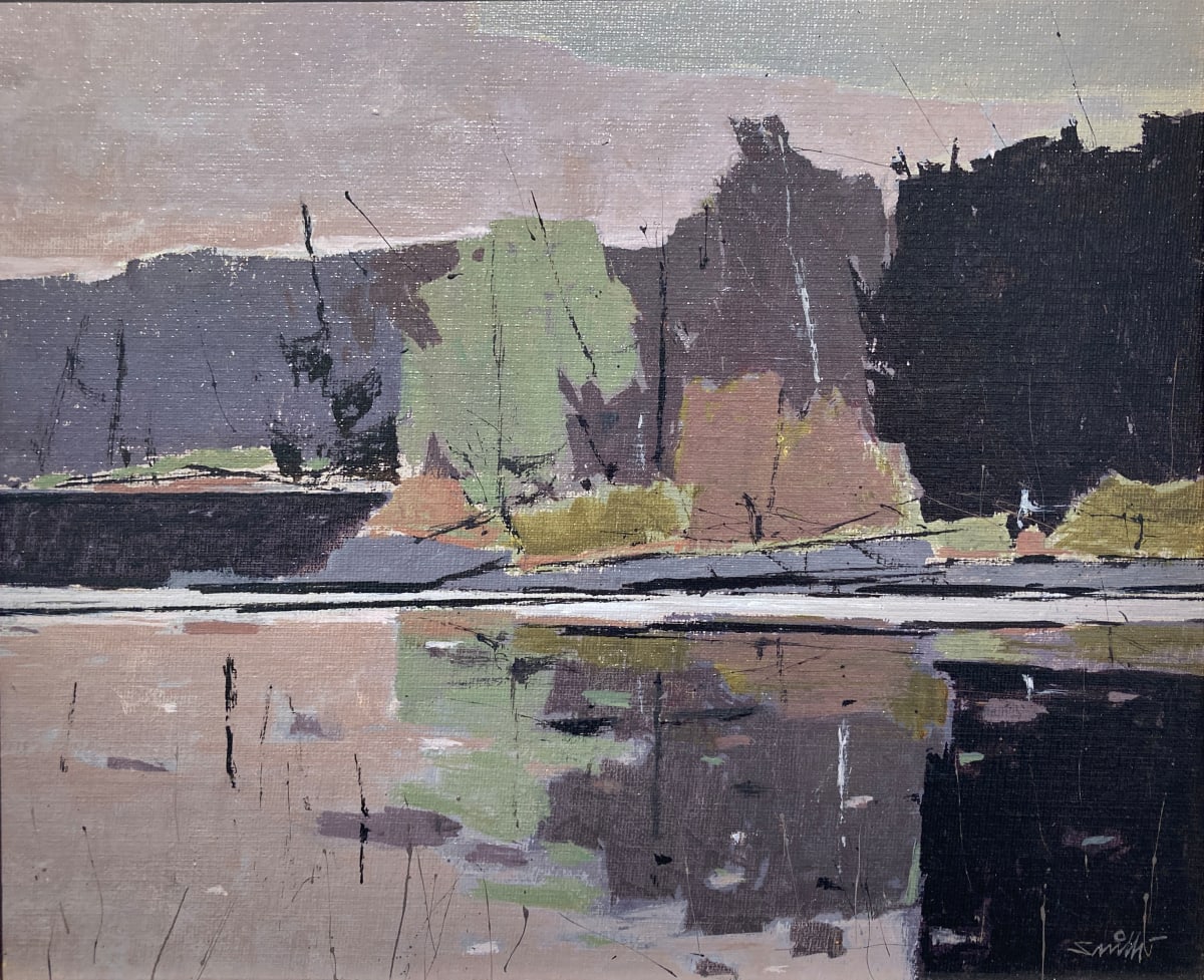 Lake at Dusk by Donald Smith 