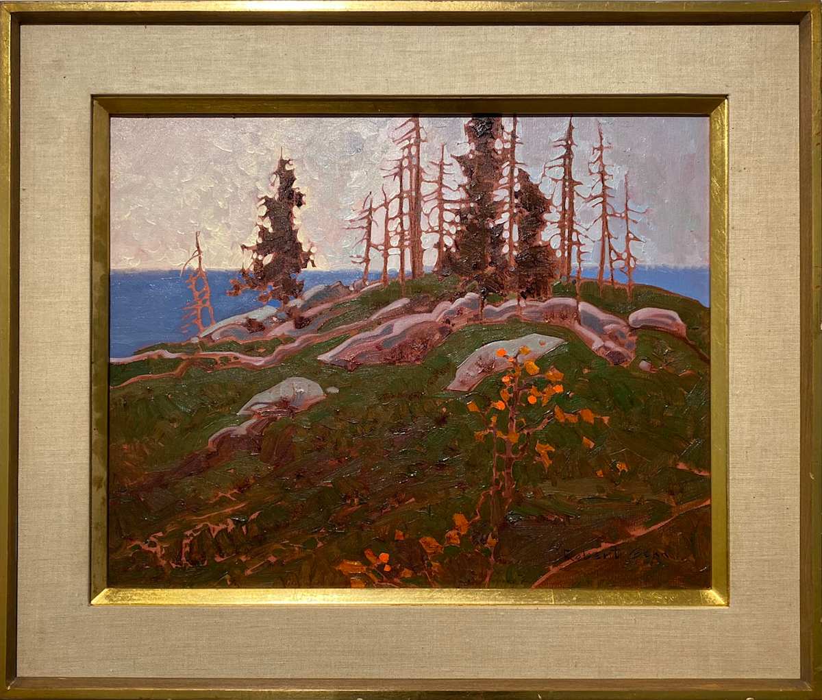 Warm Bluff by Robert Genn (1936-2014) 